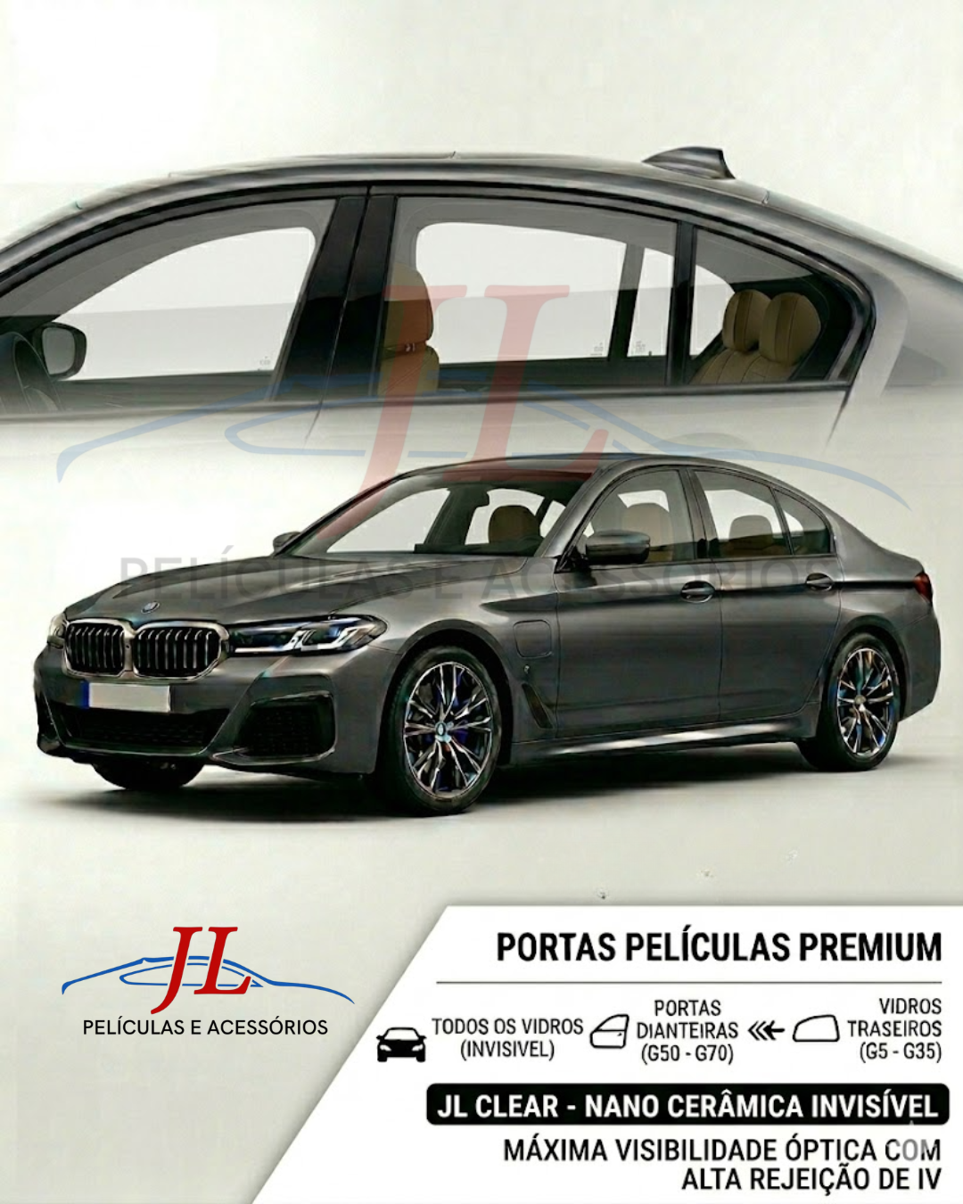 Instalação Profissional na JL: Película de Alta Performance