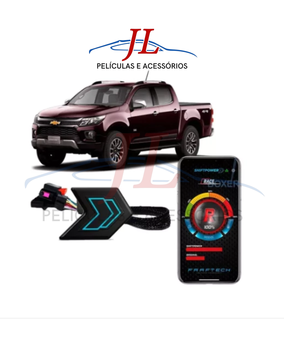Módulo de Performance ShiftPower Faaftech – Resposta Imediata e Segurança